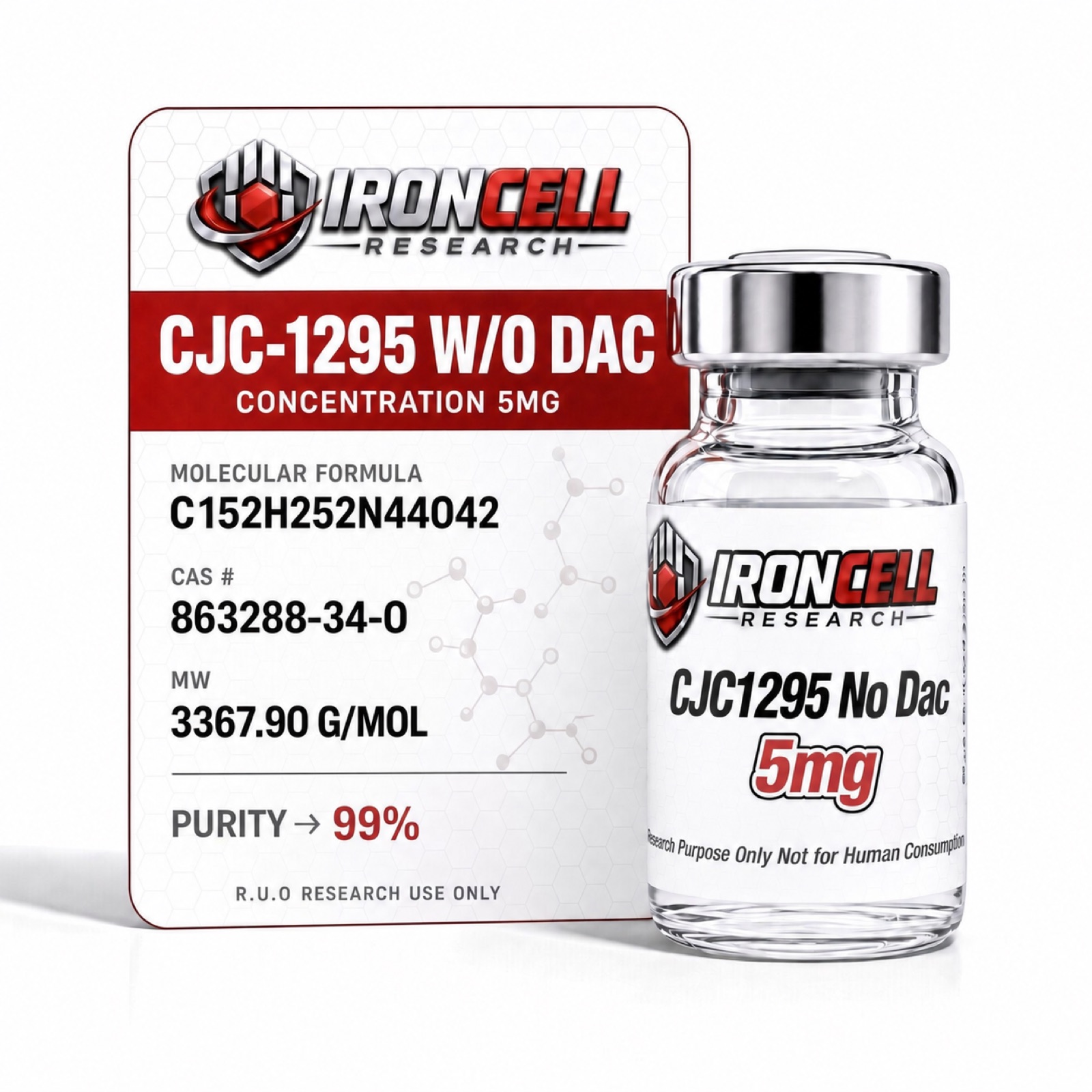 CJC-1295 w/o DAC research compound